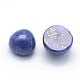 Cabochons en lapis lazuli naturel G-P393-R11-4mm-2