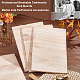 Planches à bois rectangulaires WOOD-WH0131-02B-5