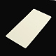 Cartes d'affichage de collier en carton de forme rectangle X-CDIS-Q001-17-2
