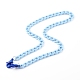 Персонализированные ожерелья-цепочки из акрила NJEW-JN03515-02-1
