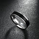 Fashionable 316L Titanium Steel Wide Band Rings for Men RJEW-BB07090-9-3