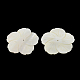 Fleur de prunier perles de coquillage d'eau douce naturelles SHEL-R009-62-1