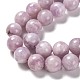 Perles naturelles de perles de lépidolite G-H247-11D-2