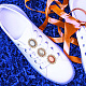 Nbeads diy chaussures ovales boucle clips kit de fabrication de décoration FIND-NB0004-22-6