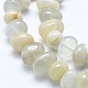 Chapelets de perles en pierre de lune naturelle X-G-E483-76-3