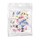 20 pièces de perles en céramique de porcelaine faites à la main de 4 couleurs DIY-FS0002-43-7