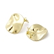 Латунь серьги EJEW-M244-05G-2