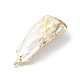 Pendenti di perle keshi barocche naturali SHEL-F005-07LG-4
