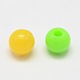 Perles rondes opaques en acrylique MACR-I036-6mm-M-2