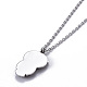 304 Stainless Steel Pendant Necklaces NJEW-F264-14P-3