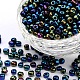 (Repacking Service Available) 6/0 Glass Seed Beads SEED-C018-4mm-605-1
