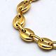 Fashionable 304 Stainless Steel Coffee Bean Chain Necklaces NJEW-I008-33A-2
