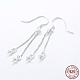 925 Sterling Silver Earring Hooks Findings STER-I014-29S-1