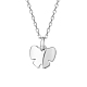 Shegrace 925 collar con colgante de plata esterlina JN606A-2