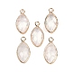 Ограненные подвески из натуральных кристаллов кварца G-G193-01G-07-1
