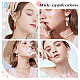 Beebeecraft 1 Box 80Pcs 4 Style Flower Stud Earring Findings 24K Gold Plated Flower Ear Studs with Loops Spring Earring Component for Mother’s Day Birthday Spring Anniversary Jewelry Making EJEW-BBC0001-08-5