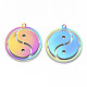 Feng Shui Ion Plating(IP) 201 Stainless Steel Pendants X-STAS-R114-006-2