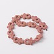 Synthetic Lava Rock Bead Strands G-N0094-19-2