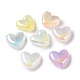 Placcatura uv perle acriliche luminose iridescenti arcobaleno OACR-E010-10-1
