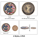 Superfindings 3шт 3 стиля военных ветеранов железная монета вызова FIND-FH0001-82-5
