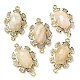 Подвески-подвески из натурального лунного камня с огранкой в форме овала G-G181-06G-09-1