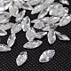 Cubic Zirconia Pointed Back Cabochons ZIRC-M003-10x5mm-007-1