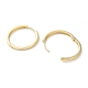 Messingring-Band-Ohrringe&nbsp;EJEW-M025-04G-2