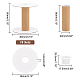 PandaHall Elite Paper Thread Winding Bobbins TOOL-PH0001-67C-2