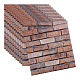 3d кирпичный узор ПВХ самоклеющиеся наклейки на стену DIY-WH0308-550A-1
