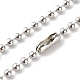Ожерелья с подвесками из полимерных строительных блоков NJEW-JN03533-02-6