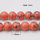 Chapelets de perles en turquoise synthétique TURQ-H038-10mm-XXS16-2