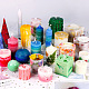 Plastic Candle Molds AJEW-GF0001-45-6