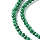 Chapelets de perles en malachite synthétique G-F747-G01-02-4