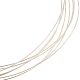 BENECREAT 1Pc 999 Sterling Silver Wire STER-BC0001-66A-1