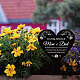 Piquet de jardin en acrylique AJEW-WH0365-005-4