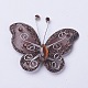 Полиэфирная бабочка DIY-WH0018-03I-1