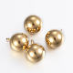 Ion Plating(IP) 304 Stainless Steel Sphere Charms STAS-H394-12G-1