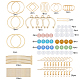 Kits de fabricación de pendientes diy sunnyclue DIY-SC0013-10-2
