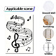 8 Sheets 8 Styles PVC Waterproof Wall Stickers DIY-WH0345-038-4