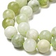 Chapelets de perles en jade naturelle nouvelle G-K340-A01-03-4