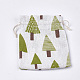 Polycotton(Polyester Cotton) Packing Pouches Drawstring Bags ABAG-T007-02A-2