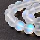 Synthetic Moonstone Beads Strands G-E573-01C-08-5