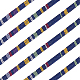 Craspire 10 ярд/рулон этнических тканевых шнуров в стиле бохо 5 мм OCOR-WH0077-43A-1