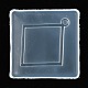 Moules à pendentif en silicone losange X-DIY-R078-17-2