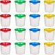 Детские пластиковые стаканчики с краской без разливов AJEW-NB0001-73-1