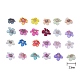 104pcs 26 Farben Seidenblume FIND-SZ0001-011-2