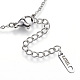 304 Stainless Steel Pendant Necklaces NJEW-N0071-12P-3