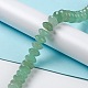 Natürlichen grünen Aventurin Perlen Stränge G-C026-A02-2