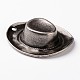 Cowboy Hat Tibetan Style Alloy Pendants PALLOY-F046-01AS-1