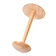 Cappelliera con stelo a forma di cupola in legno AJEW-I051-01B-01-3